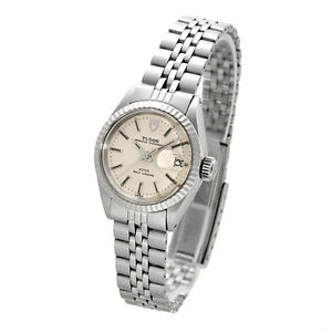 Free Shipping Pre-owned TUDOR Princess Oyster Date 92414 Antique Watch Women's