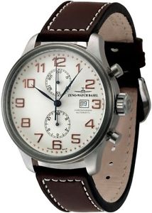 Zeno-Watch Herrenuhr - OS Retro Chronograph Bicompax - 8557BVD-f2