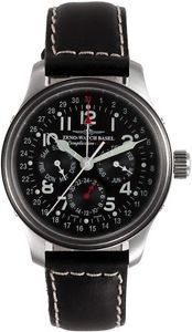 Zeno-Watch Herrenuhr - NC Pilot GMT full calendar - 9590-a1