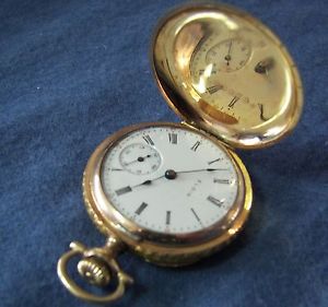 ladies antique pocket watch circa 1889