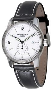 Zeno-Watch Herrenuhr - Classic white on white - 6595-6-i2