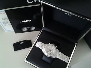 Authentique Chanel J12 Chrono full set