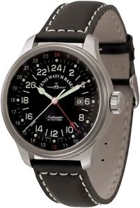Zeno-Watch Herrenuhr - OS Pilot GMT + 24 hours - Limited Edition - 8524-a1