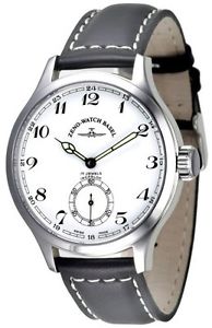 Zeno-Watch Herrenuhr - Oversized retro Winder Retro Numbers - 8558-6-pol-i2-num