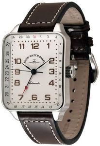 Zeno-Watch Herrenuhr - SQ Retro Pointer date - 131Z-f2