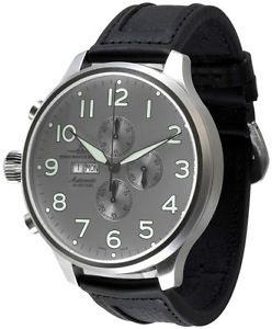 Zeno-Watch Herrenuhr - Super Oversized SOS Chronograph - 9557SOS-Left-a3