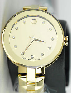 Movado Sapphire Champagne Dial G