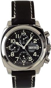 Zeno-Watch Herrenuhr - Square Pilot Chrono Day-Date - 3557TVDD-a1
