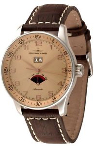 Zeno-Watch Herrenuhr - X-Large Retro Big Date Power Reserve - P590-g6