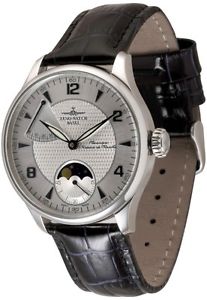 Zeno-Watch Herrenuhr - Godat II Power Reserve + moon phase - 6274PRL-g3