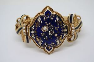 vintage art deco 1920's 18k gold Cartier enamel bracelet watch museum piece!!
