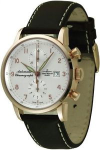 Zeno-Watch Herrenuhr - Magellano Chronograph Bicompax 18ct gold - 6069BVD-GG-f2