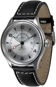 Zeno-Watch Herrenuhr - Godat II GMT (Dual Time) - 6273GMT-g3