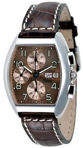 Zeno-Watch Herrenuhr - Tonneau Sapphire Chronograph Day-Date - 3077TVDD-a6