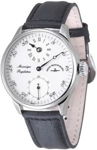 Zeno-Watch Herrenuhr - Godat II Regulator white - 6274Reg-e2