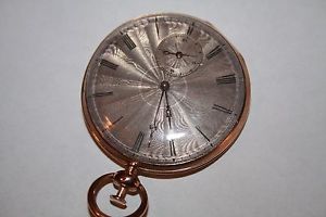 Repeter RARE 1800s French Quarter Hour 18K Pocketwatch. 47MM  Works Correctly