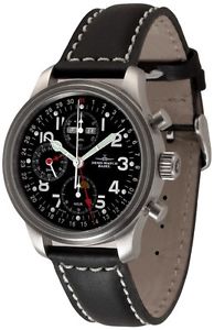 Zeno-Watch Herrenuhr - NC Pilot Chrono full calendar - 9557VKL-a1