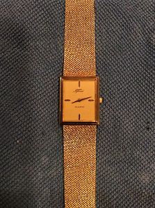 Jacques Picvard QUARTZ 14K Wrist Watch