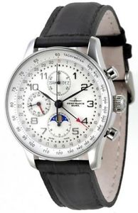 Zeno-Watch Herrenuhr - X-Large Retro Chronograph full calendar - P551-e2
