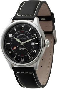 Zeno-Watch Herrenuhr - Godat II GMT (Dual Time) - 6273GMT-g1
