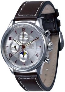 Zeno-Watch Herrenuhr - Godat II Fullcalendar Chronograph - 6273VKL-g3