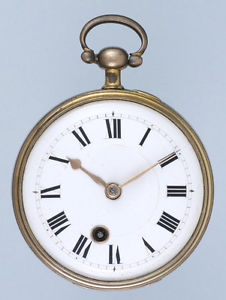 Very Collectable Gilt English Debaufre or Chaffcutter Pocketwatch