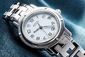 Hermes Clipper Stainless Steel Q