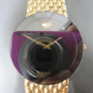 Movado Mens Watch Quartz 14k Yel