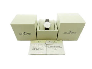 JUNGHANS Meister Ref 027.3200.00 Hand-Winding Men's Watch Excellent++ W/Box