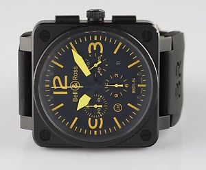 Bell & Ross BR01-94-SYlw Chronograph Special Edition Only 500 Piece Wristwatch