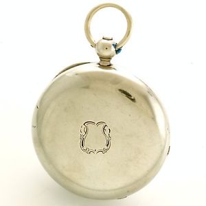 Civil War William Ellery Waltham Hunter Case Keywind/Keyset Pocket Watch