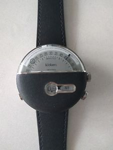 KLOKERS KLOK-02 New Swiss Luxury Watch GMT 24 Timezones with Black Strap