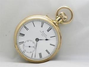 SOLID 14K 50MM HELICAL SPRING DETENT ARNOLD & FRODSHAM POCKET CHRONOMETER WATCH