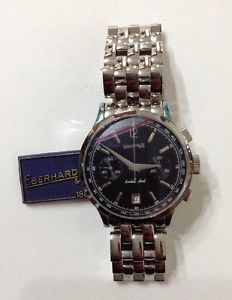 Orologio Eberhard Uomo Extra Fort Cronografo Con Cinturino In Acciaio Automatico image 1
