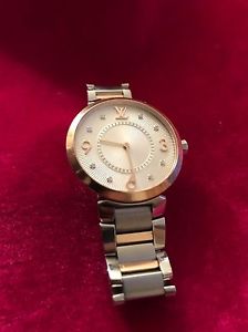 authentic Louis Vuitton females watch stainless &18kt 50 m swiss made
