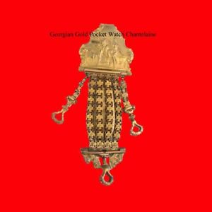 Georgian  Gold  Fusee Verge Watch  Chantelaine 1760
