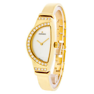 Movado Radius Ladies MOP 18k Gol