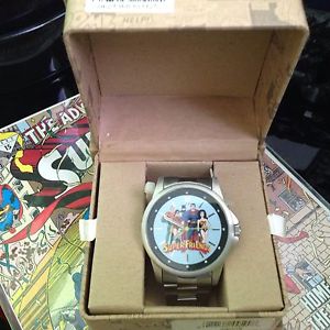 DC Comics RARE Super friends Watch. Japan MOVT. Original Box