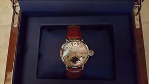 Krieger Gigantium 43mm Watch K7007 w/ Display Case Limited Edition #511 MOP Face