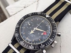 Vintage Croton Chronomaster Aviator Sea Diver