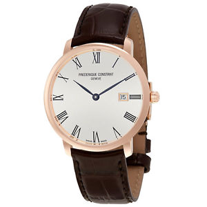 Frederique Constant Slimline Automatic Silver Dial Mens Watch 306MR4S4