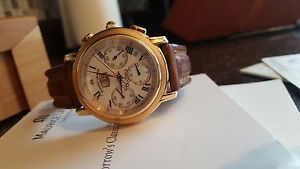 Maurice Lacroix Masterpiece Flyback Annuaire, Solid 18K Rose Gold-BOX AND PAPERS