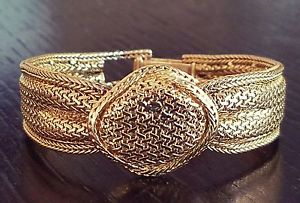 Vintage Ladies Gubelin Cover-Lid Cocktail Watch 18k Yellow Gold 41.6 gm