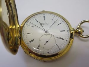 Jules Jurgensen 1/5 Jump Chronograph Pocket Watch