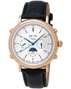 Venus of Switzerland Men's Watch Automatic Rose Gold PVD Case VE-2204A6-33-L2