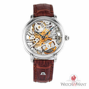Maurice LaCroix Masterpiece Squelette Skeleton Stainless Steel MP