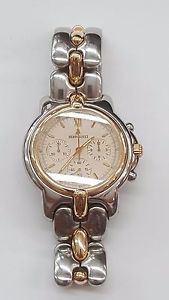 Bertolucci Stainless Steel & 18K Gold Chronograph "Pulchra" Two Tone Men's Watch