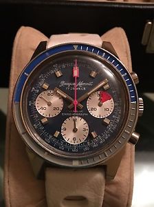 Vintage Monnat Chronograph Diver Plongee 200 meters Valjoux 7736 Tropic Sport