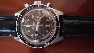 VINTAGE JULES JUNGERSEN LANDERON CHRONOGRAPH WRIST MAN WATCH ORIGINAL DIAL