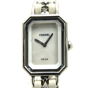 Authentic CHANEL SS Premiere M size quartz Watches From Japan